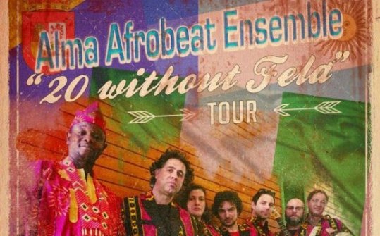 Alma Afrobeat Ensemble American Summer Tour 2017